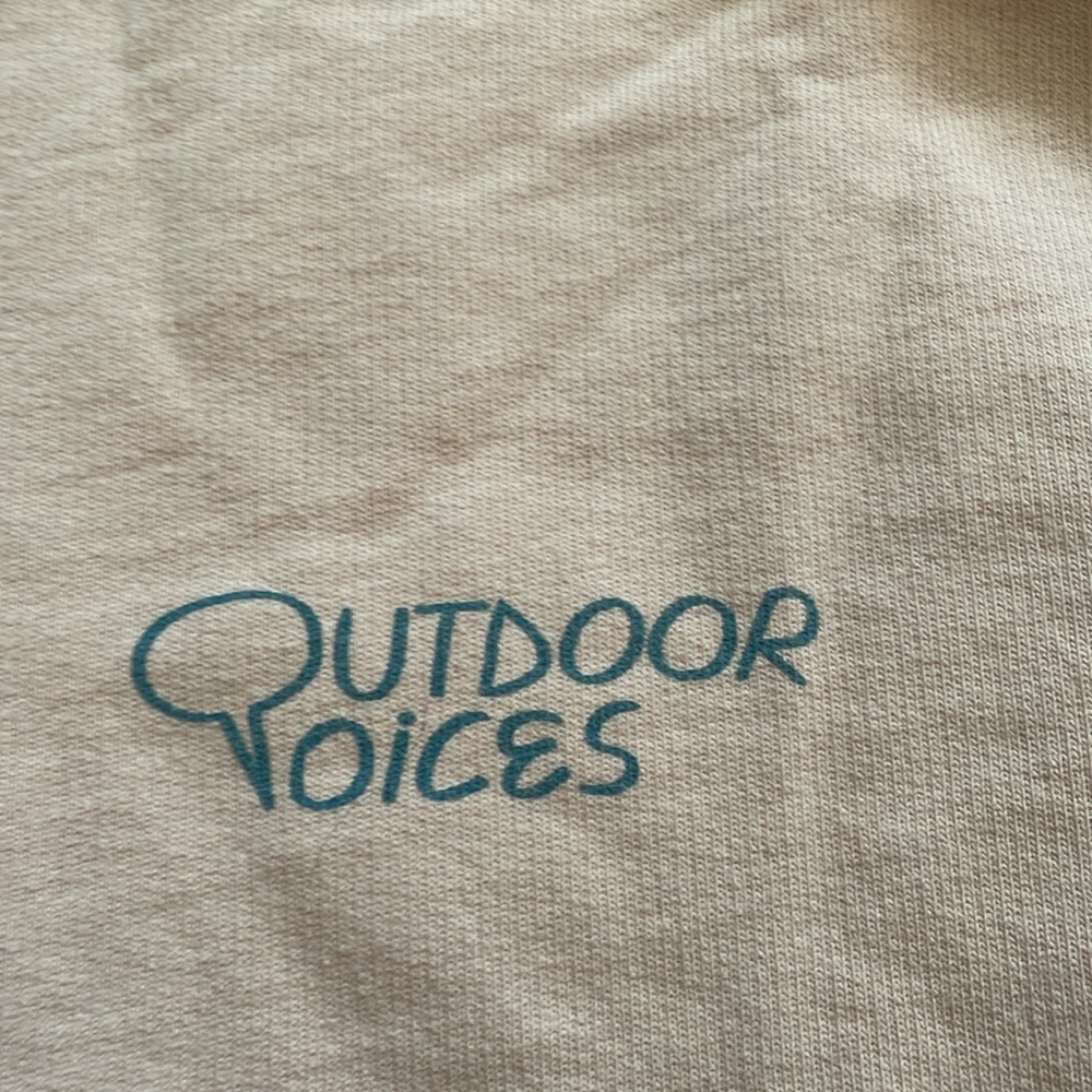 Outdoor Voices Hikers Club Peach Sweatshirt‎ Medium - Picture 3 of 5